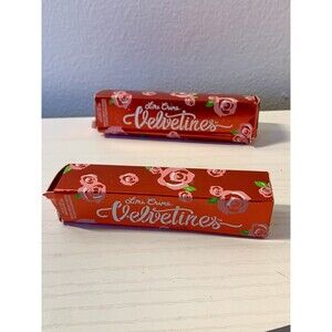 2X Lime Crime Velvetines Liquid Matte Lipstick RAVEN Dark Purple NEW Set Full SZ